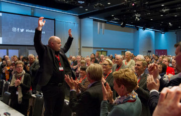 Heia LO, heia EØS, heia drømmen om Europa - Foto: Sandra Skillingsås