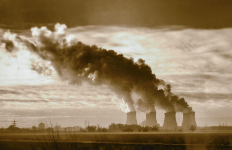 Kolkraftverk i Midlands, England.