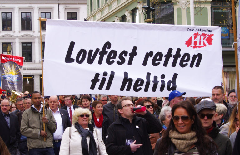 Lovfest retten til heltid