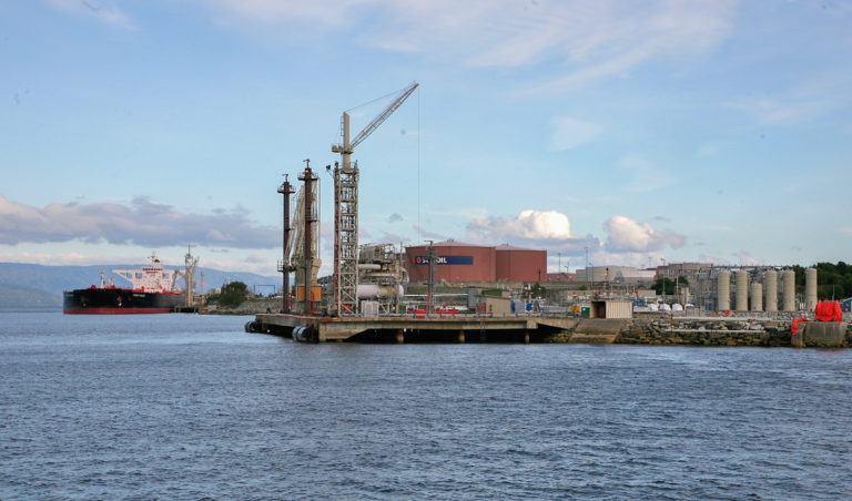 Mongstad, kai 1 og 7