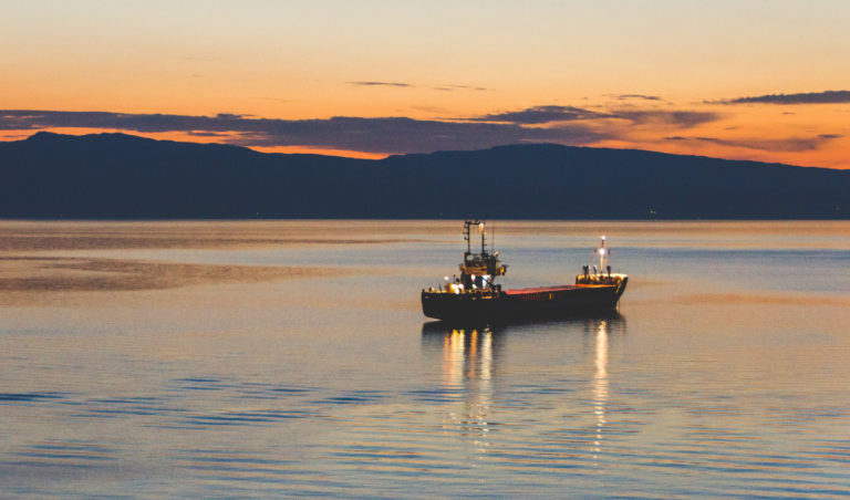 Barbados-registrerte Wilson Maas i Trondheimsfjorden