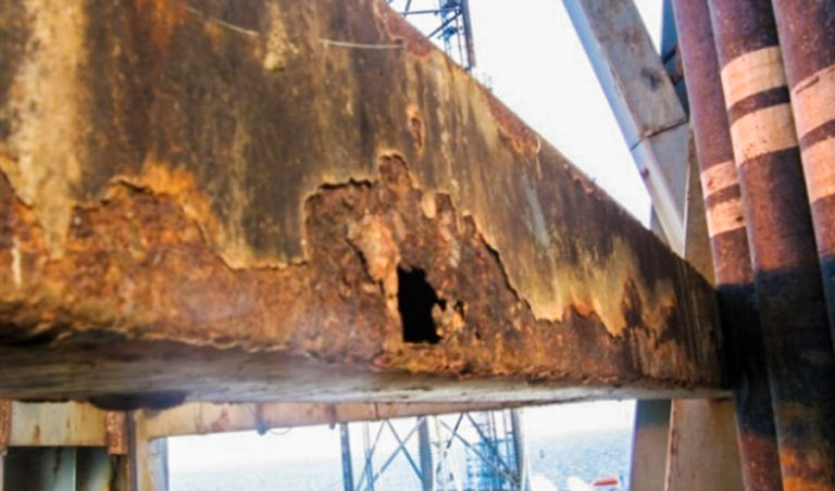 Rusthull i bærebjelke