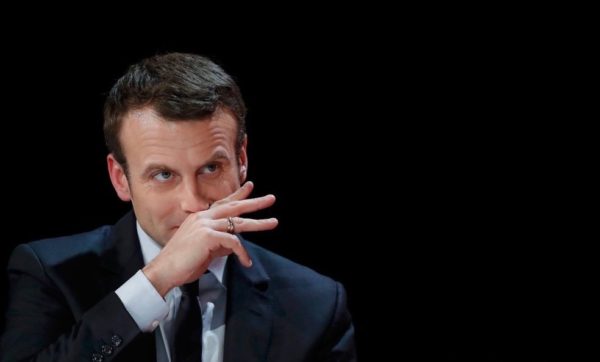 Macron - fransk president med jobb nummer en. Knekk fagbevegelsen!