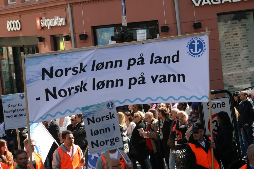 Meland må skjerpe seg. Utredningen om lønns- og arbeidsvilkår for sjøfolk haster.