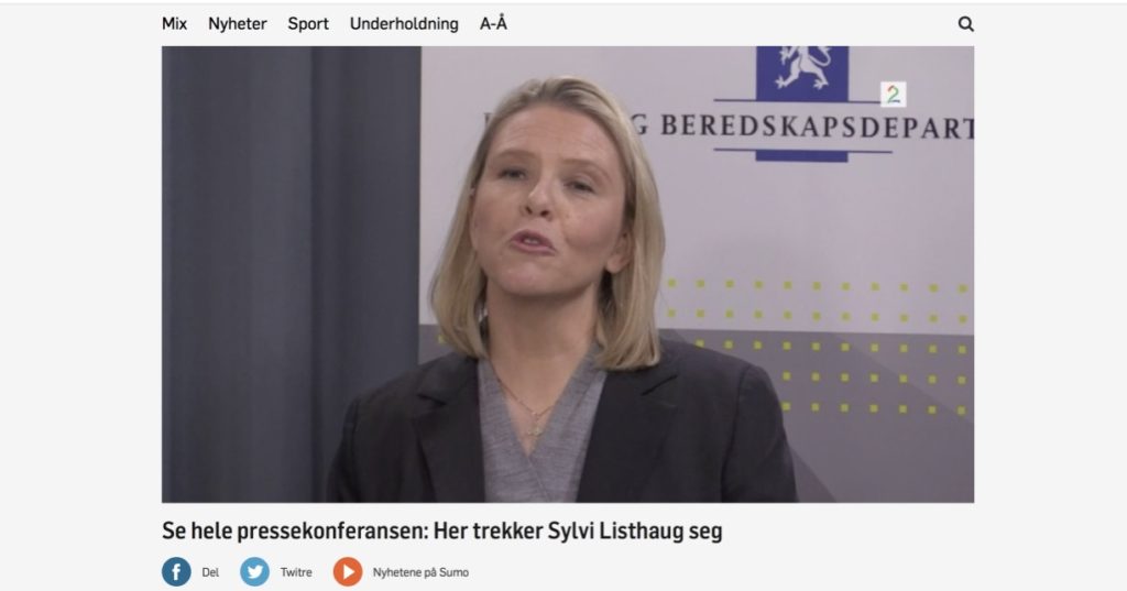 Hareide slo knock out på Listhaug som idag måte “KRYPE” til korset